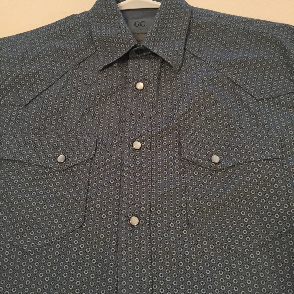 GC Blue Cotton Shirt. size M